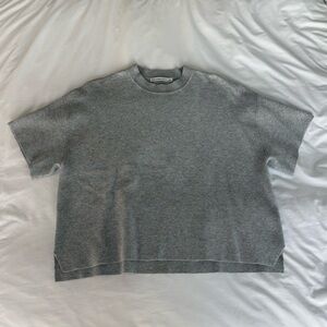 Abercrombie Grey Sweater Tee